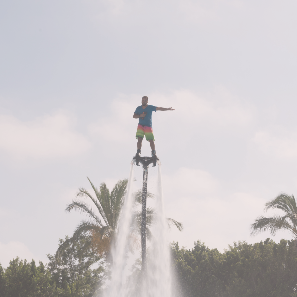 what to do on your holiday in bali - Flyboarding