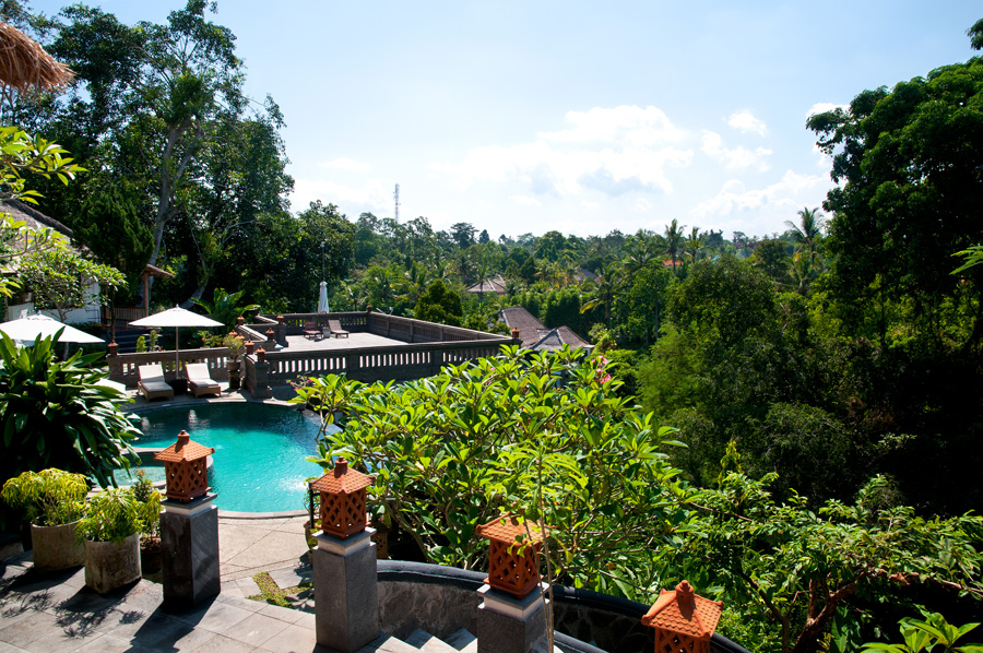 View of Ubud Dedari Villas, at the 14th place of the list of top hotels in Ubud