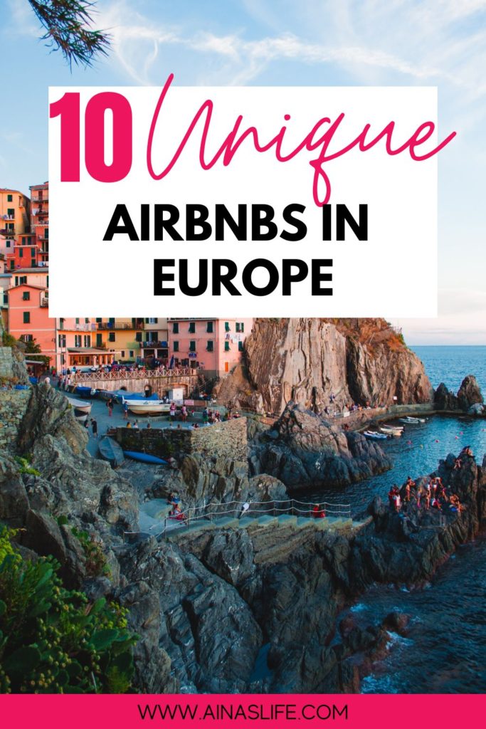 10 unique airbnbs in europe