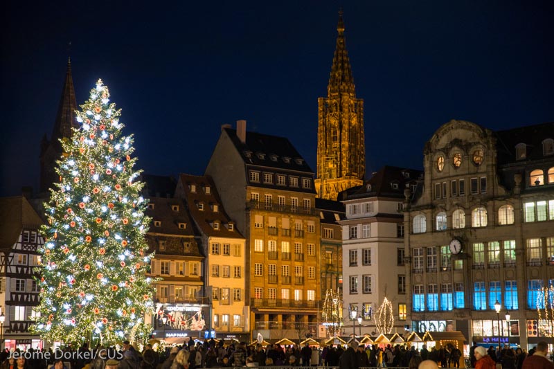 Strasburg France Christmas market